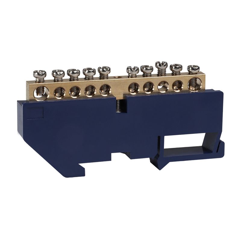 Шина нулевая с изолятором OptiKit BB-D-PE-DIN-18-8х12-желтый (277867)