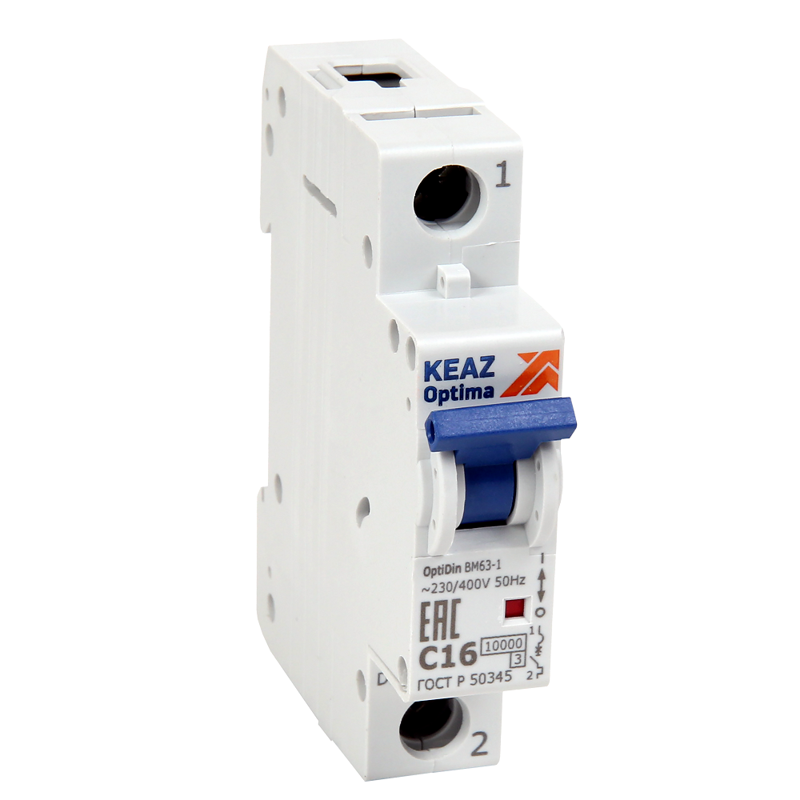 Выключатель автоматический модульный OptiDin BM63-M-1D40-10-УХЛ3 (294780)