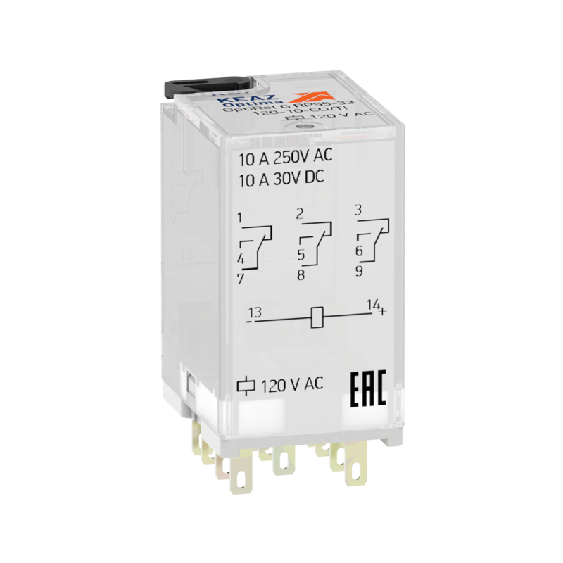 Реле промежуточное OptiRel G RP55-33-24D-10-CO-S/LD КЭАЗ 282952