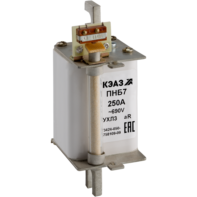 Предохранитель ПНБ7 690/250-2 160А УХЛ3 КЭАЗ 110967