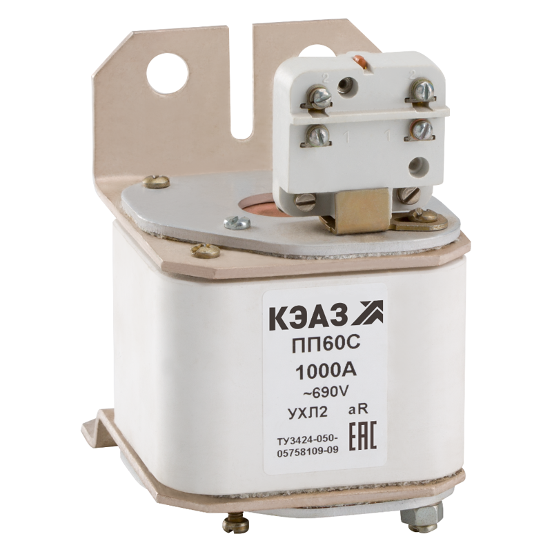 Предохранитель ПП60С 39Г0 630А УХЛ3 КЭАЗ 111249