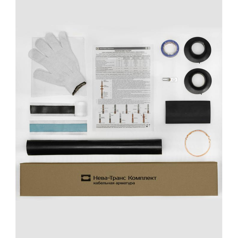 Муфта кабельная концевая наружн. установки 10кВ ПКНТО 1х(35-50мм) без наконечн. Нева-Транс Комплект 22020123