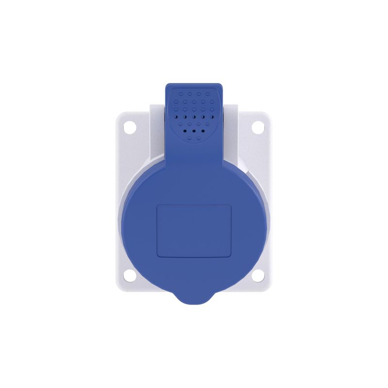 Розетка скрыт. уст. 16А 230В 2P+E с наклоном IP44 DKC DIS4131663