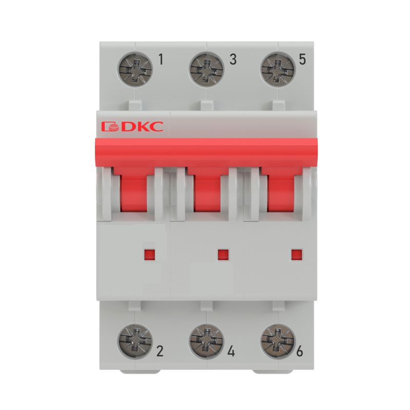 Выключатель автоматический модульный YON MD63-3C25-6 6кА DKC MD63-3C25-6