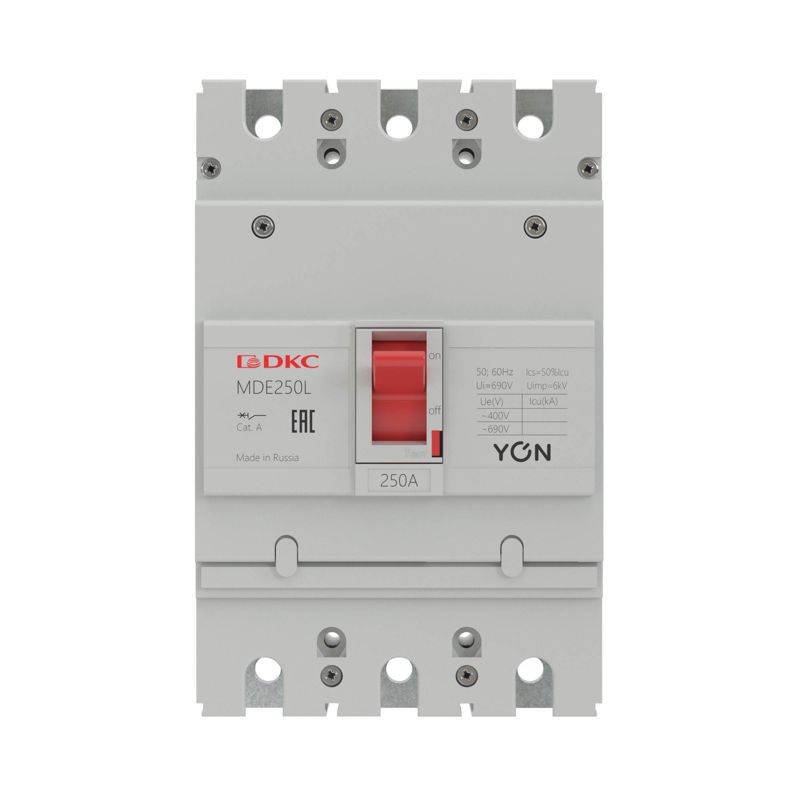 Выключатель автоматический в литом корпусе YON MDE250H125 DKC MDE250H125