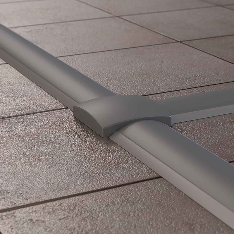 Кабель-канал напольный 50х12 L2000 пластик CSP-F G серый