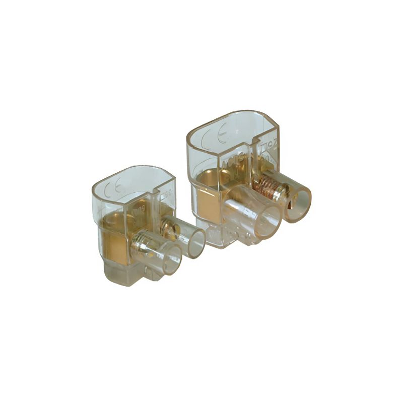 Клемма 2х(2.5-6мм) 2 пол. винт. п/п DKC B42