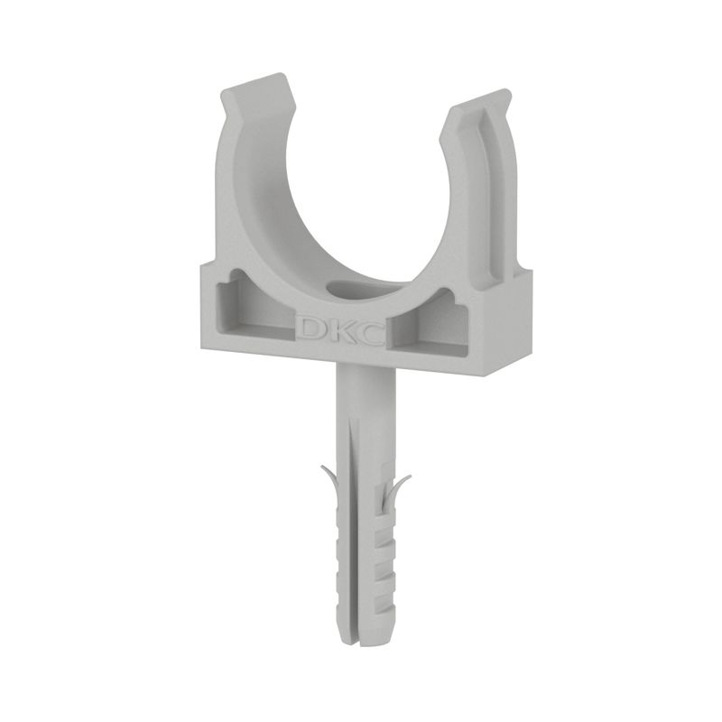 Держатель для труб (клипса) d32мм+дюбель DKC 51332