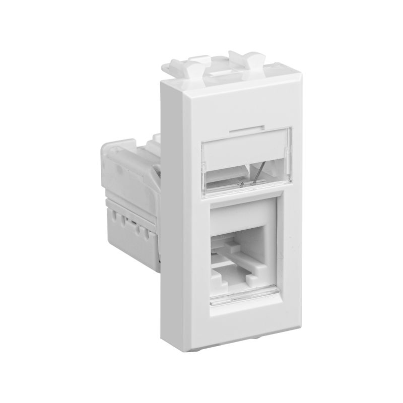 Розетка 1мод. телефонная RJ-12 Avanti "Белое облако" DKC 4400311