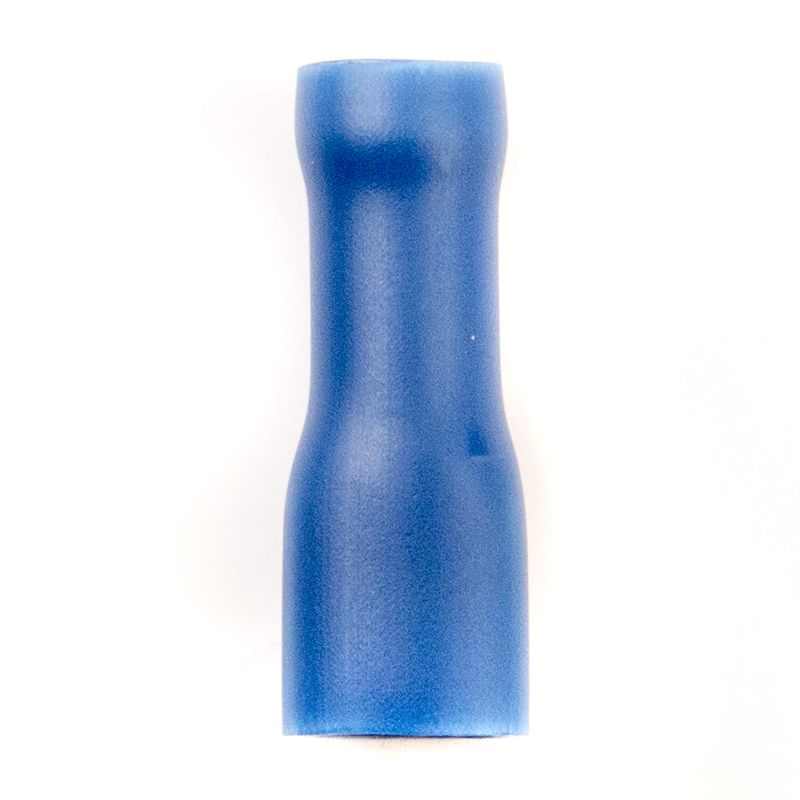 Наконечник изол. "розетка" 1.5-2.5кв.мм A=6.3х0.8мм син. (уп.100шт) DKC 2B02TP