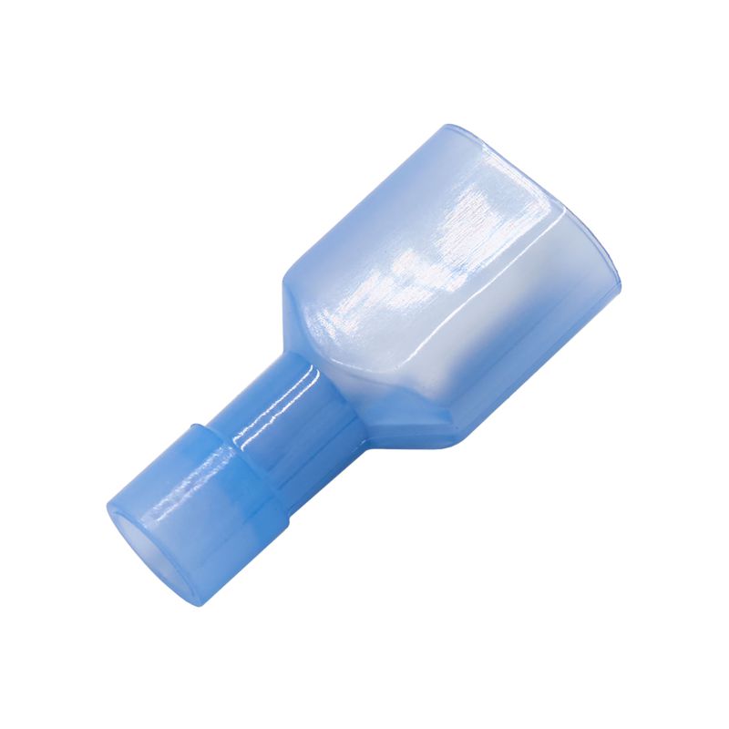 Наконечник изол. "вилка" 1.5-2.5кв.мм отв. d6.3х0.8мм син. (уп.50шт) DKC 2B22TP