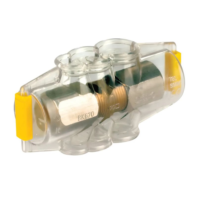 Колодка клеммная ответв. универс. поликарбонат 70х70х25мм DKC BK670