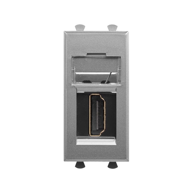 HDMI розетка модульная, тип А-А, 