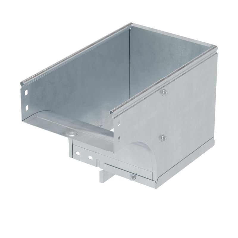 Угол CDSS 90 вертикальный внешний переходник левосторонний основание 100 H50 крепежные элементы и соединительные пластины (37651K)