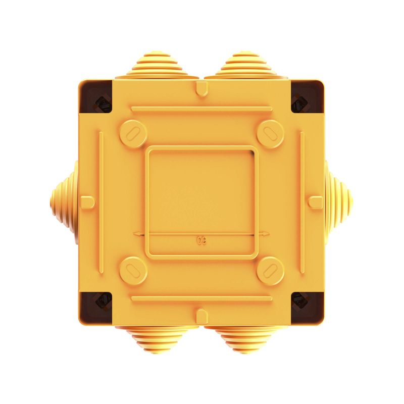 Коробка пластиковая FS с кабельными вводами и клеммниками IP55 100х100х50мм 6р 450V 6A 4мм кв. (FSB11604)