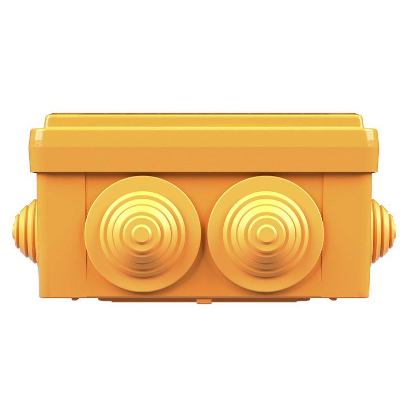 Коробка пластиковая FS с кабельными вводами и клеммниками IP56 100х100х50мм 5р 450V 10A 6мм.кв. (FSB11506)