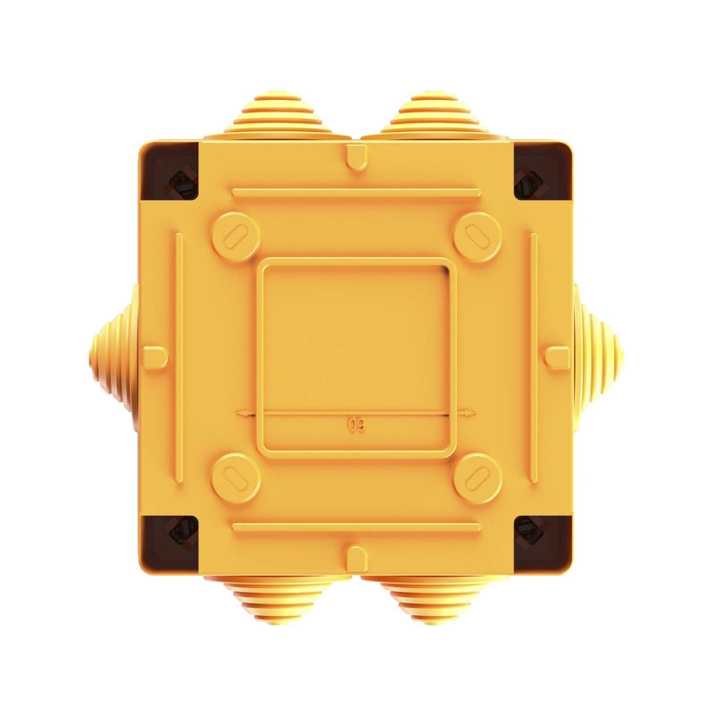 Коробка пластиковая FS с кабельными вводами и клеммниками IP56 100х100х50мм 5р 450V 10A 6мм.кв. (FSB11506)