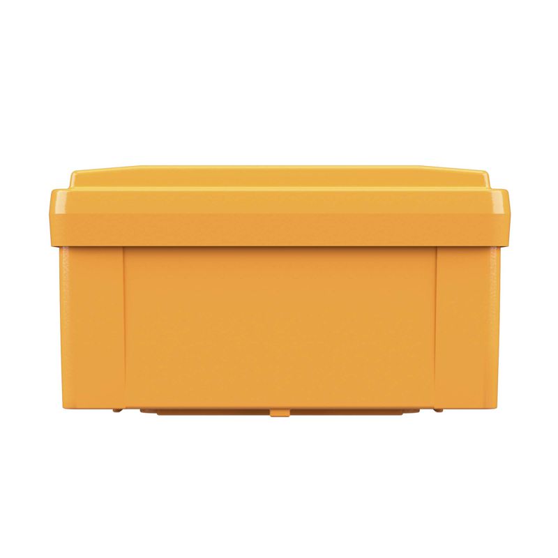 Коробка пластиковая FS с гладкими стенками и клеммниками IP56 100х100х50мм 4р 450V 6A 4мм.кв