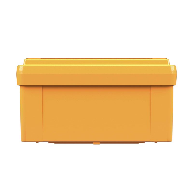 Коробка пластиковая FS с гладкими стенками и клеммниками IP56 100х100х50мм 4р 450V 6A 4мм.кв
