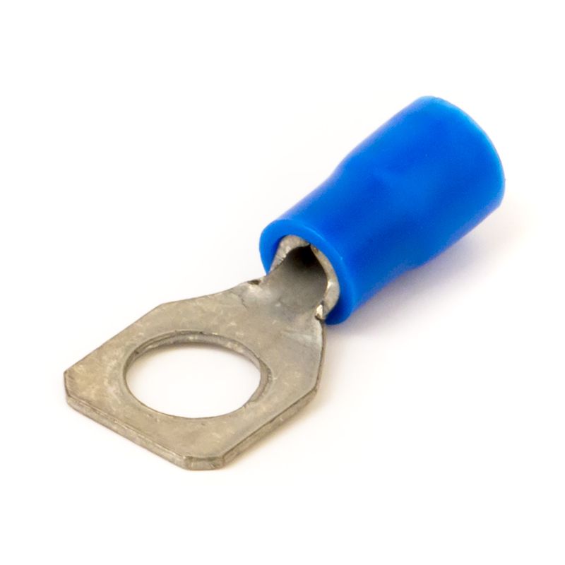 Наконечник кольц. изол. 1.5-2.5кв.мм отв. d4.2мм син. (уп.100шт) DKC 2B4P