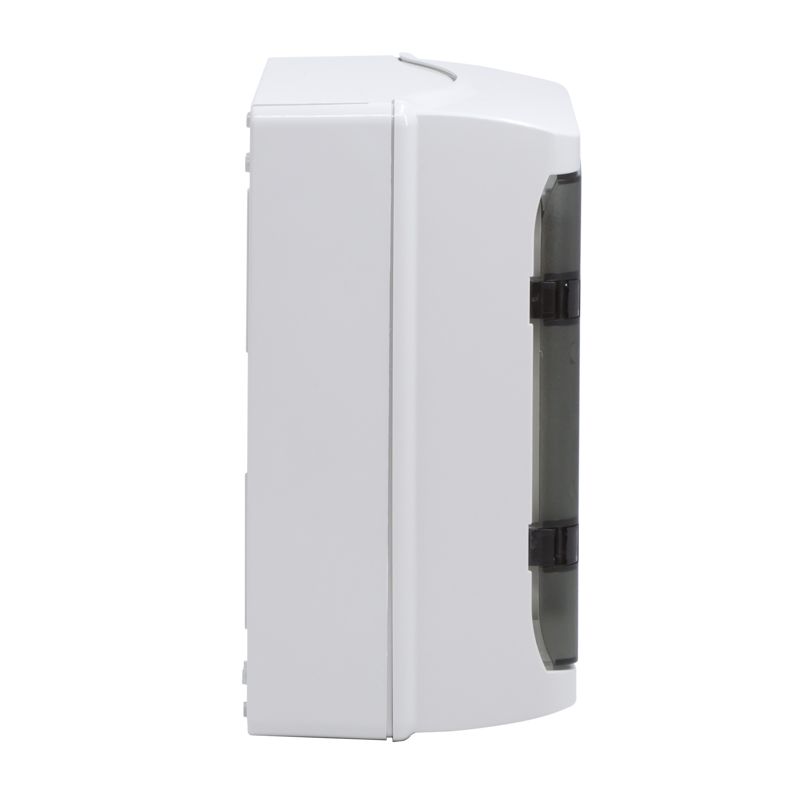 Щиток настенный с дверцей 12 мод.,IP65, серый, с клеммным блоком 63А (RB12W6TGD)