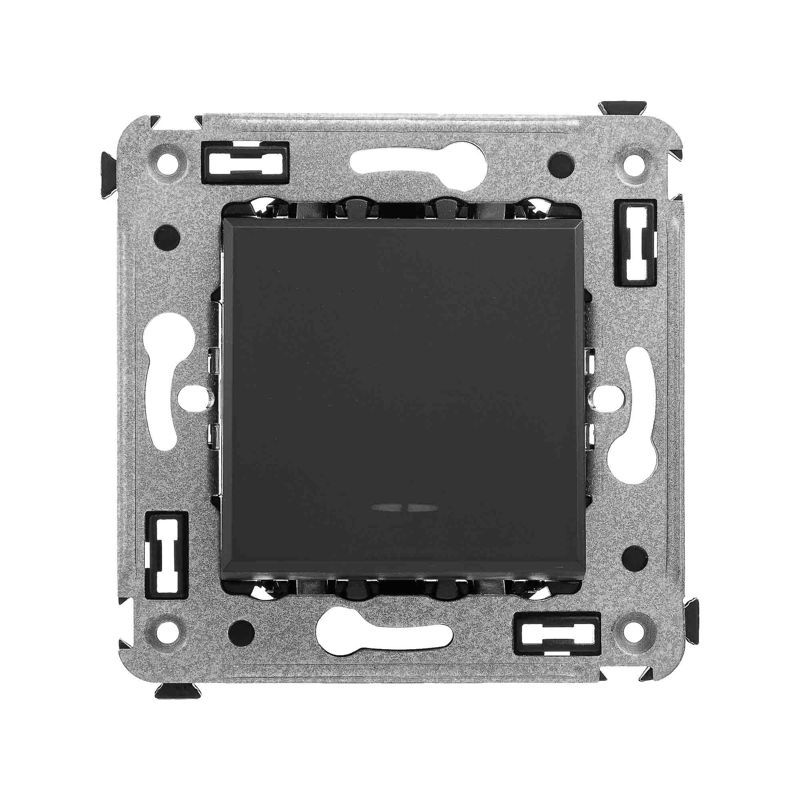 Кнопка одноклавишная в стену, 