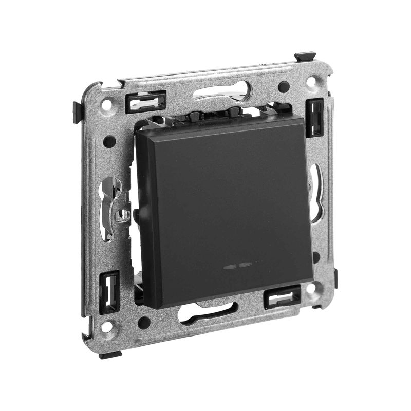 Кнопка одноклавишная в стену, 