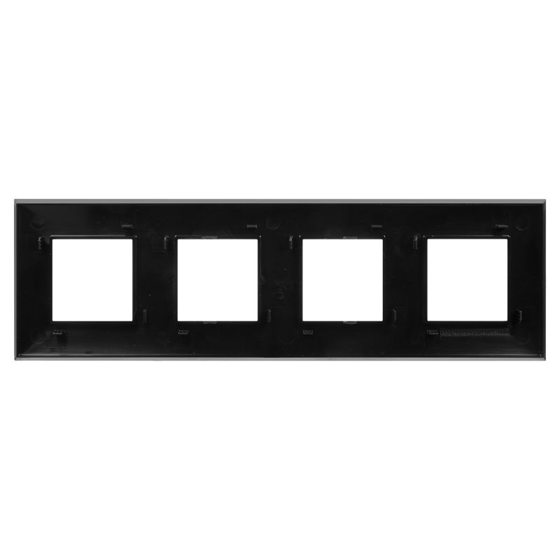 Avanti Рамка ARTLEBEDEV Черный квадрат 8 модульная (4402908)