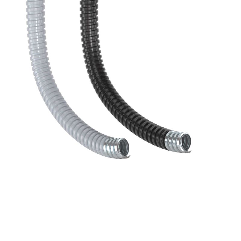 Металлорукав DN 20мм в ПВХ изоляции D внутренний 20.5 мм D наружный 25.5 50 м цветчерный (6071R-020N)