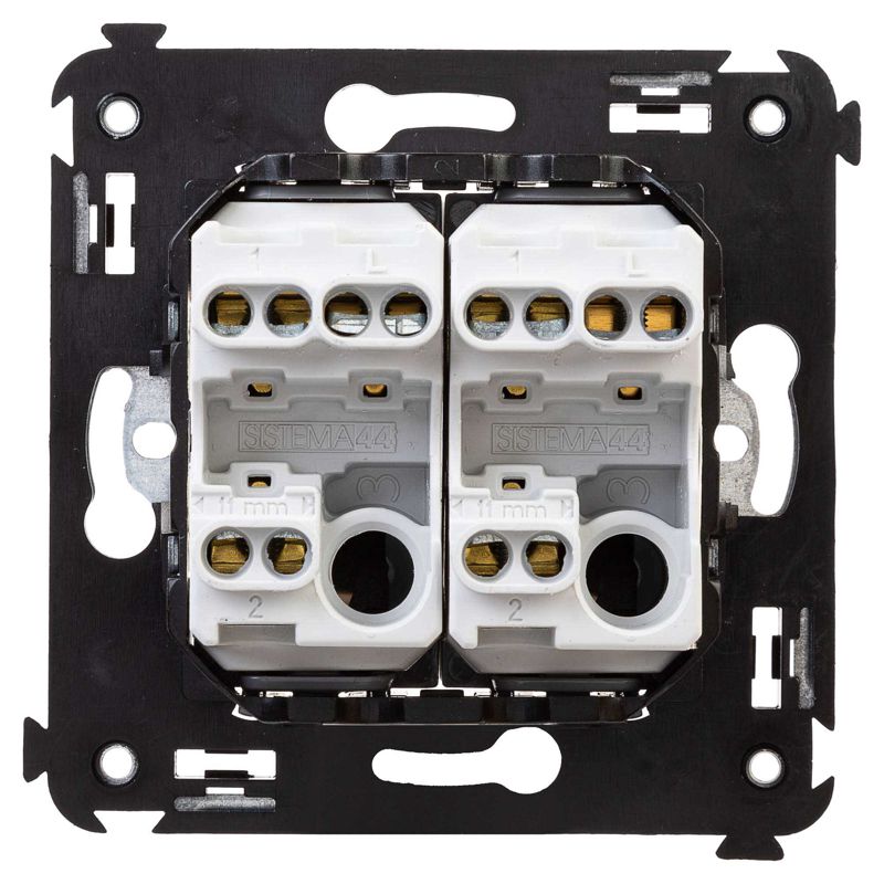 Avanti Переключатель двухклавишный в стену, 