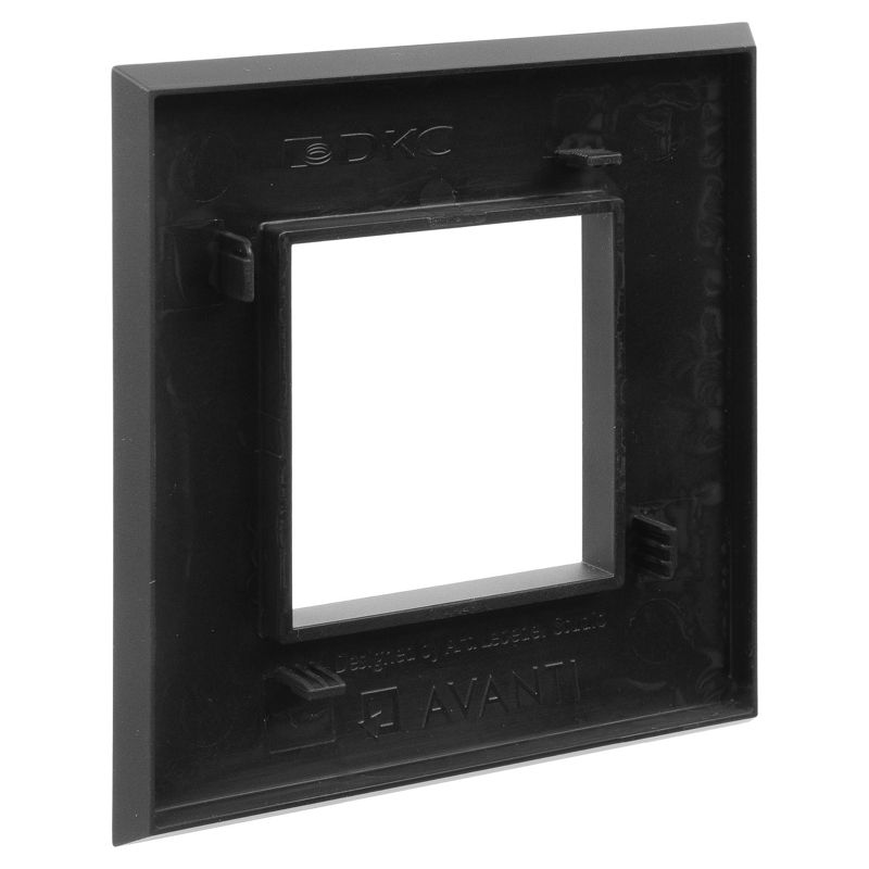Avanti Рамка ARTLEBEDEV Черный матовый 2 модуля (4412902)