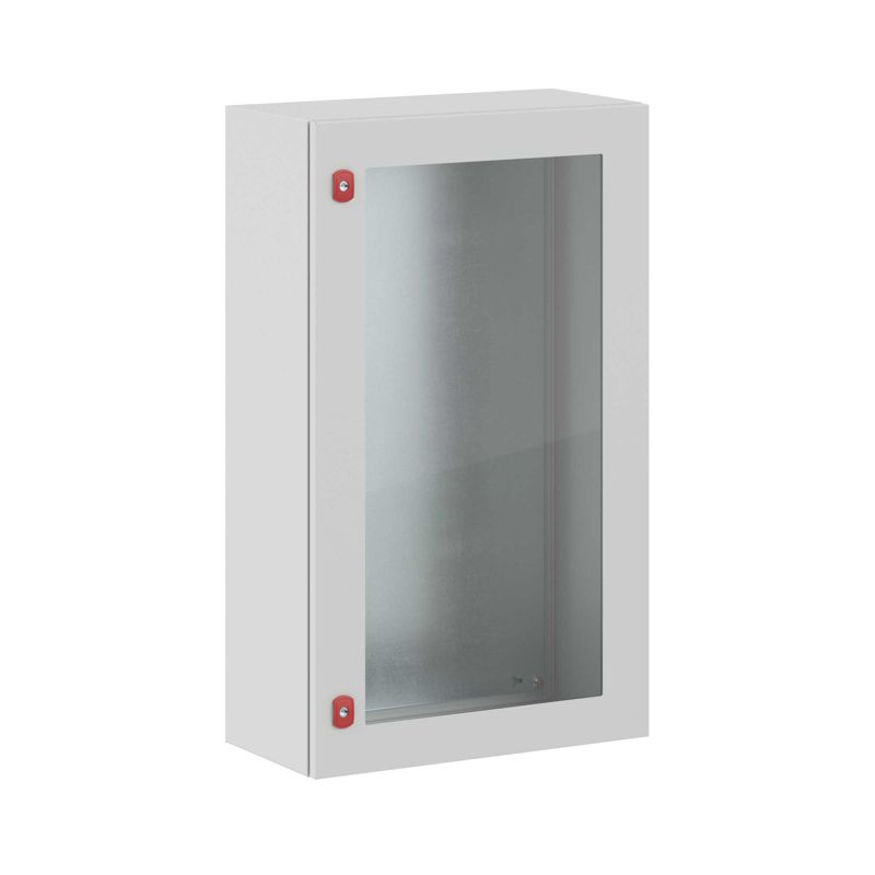 Щит с монтажной панелью ЩМП 1000x600x300мм серия ST c прозрачной дверью (R5STX1063)