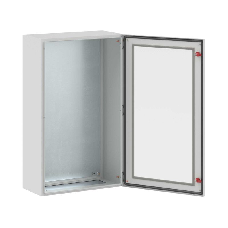 Щит с монтажной панелью ЩМП 1000x600x300мм серия ST c прозрачной дверью (R5STX1063)