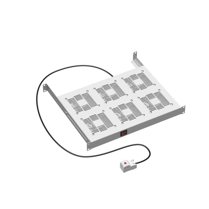 19дюйм Вентиляторный модуль, 6 вент. с термостатом (R519VSIT6FT)