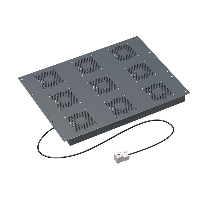 Модуль потолочный вентиляторный с термостатом 9 вентиляторов для крыши (R5VSIT8009FT)