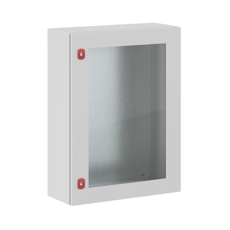 Щит с монтажной панелью ЩМП 800x600x250мм серия ST c прозрачной дверью (R5STX0869)