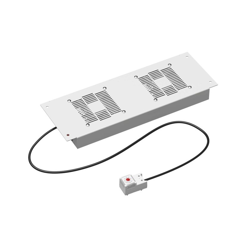 Модуль потолочный 2 вентилятора с термостатом для крыши 600 RAL7035 (R5VSIT6002FTG)