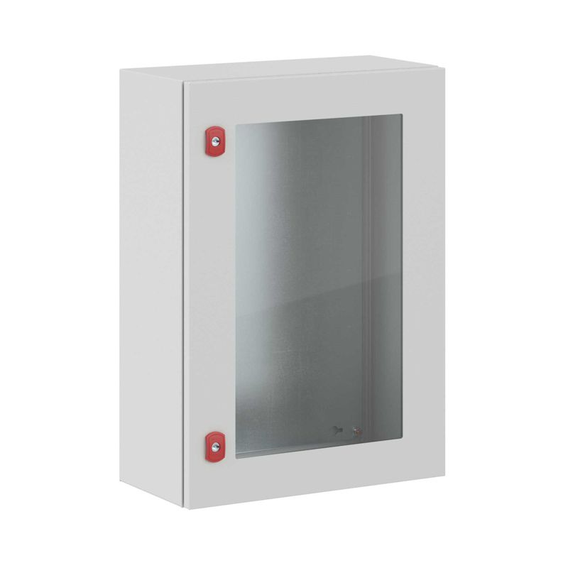 Щит с монтажной панелью ЩМП 700x500x250мм серия ST c прозрачной дверью (R5STX0759)