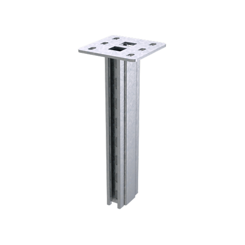 Подвес вертикальный двойной усиленный 92х41 L2000 горячеоцинкованный (BSD9220HDZ)