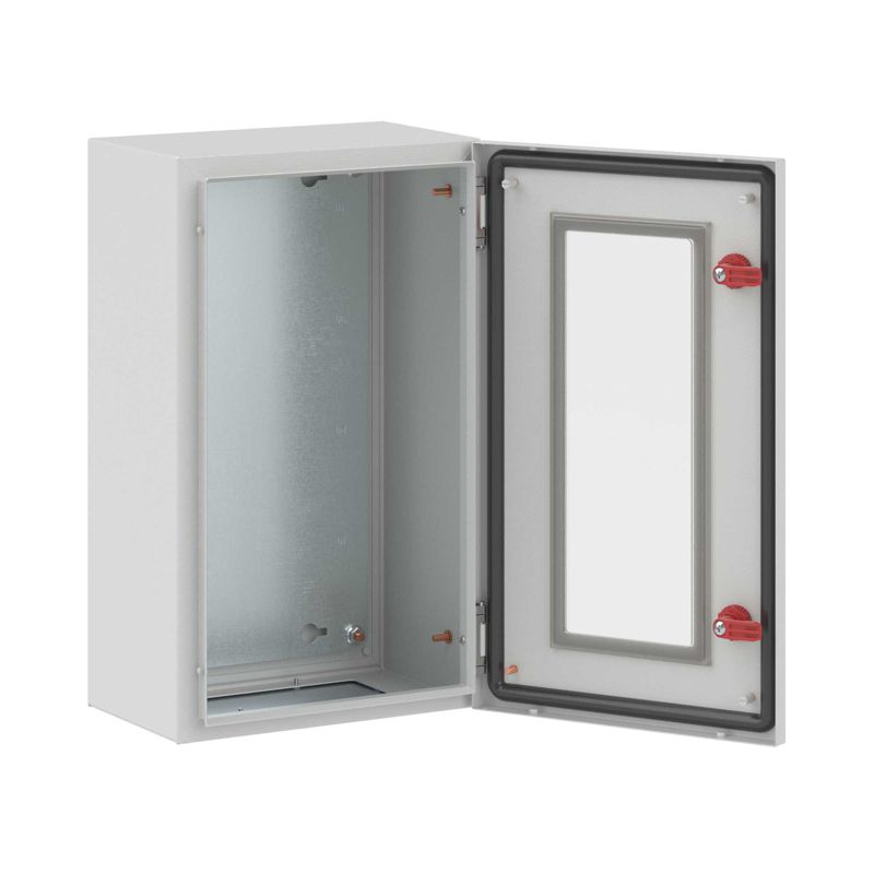 Щит с монтажной панелью ЩМП 500x300x200мм серия ST c прозрачной дверью (R5STX0532)