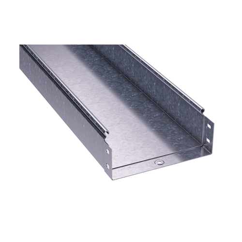 Лоток 600х100x3000 нержавеющая сталь (35107INOX)