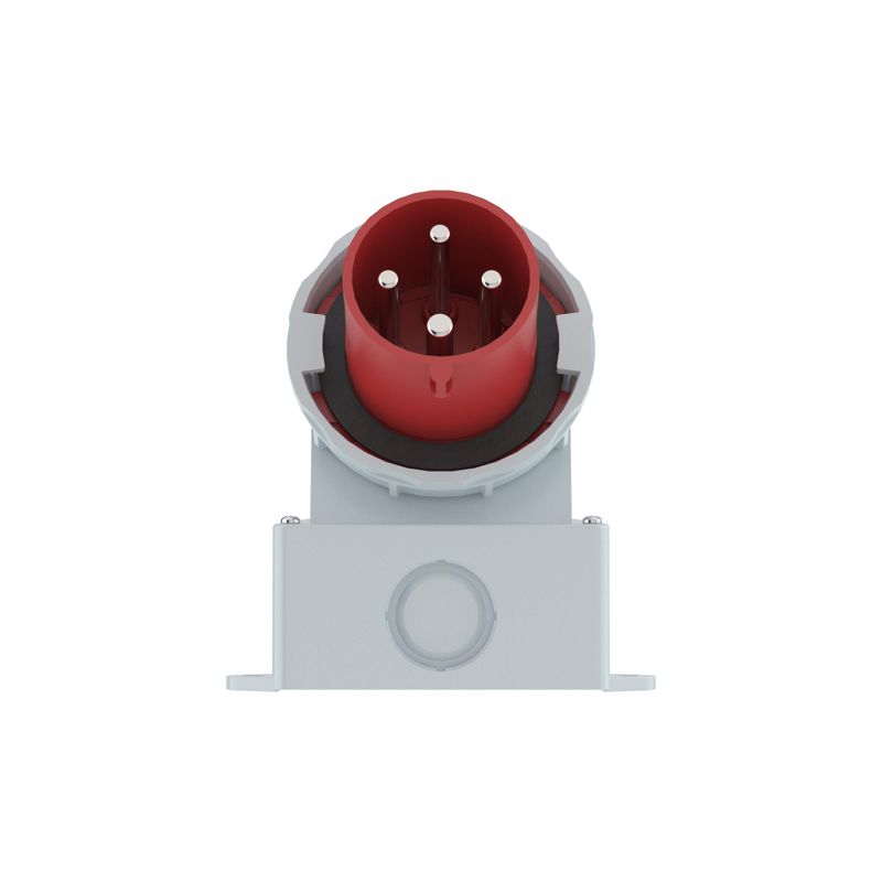 Вилка настенная IP67 63А 3P+E 400В (DIS245M6396)