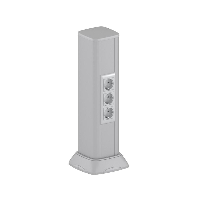 Миниколонна алюминиевая 0.5м серый металлик RAL 9007 (19554)