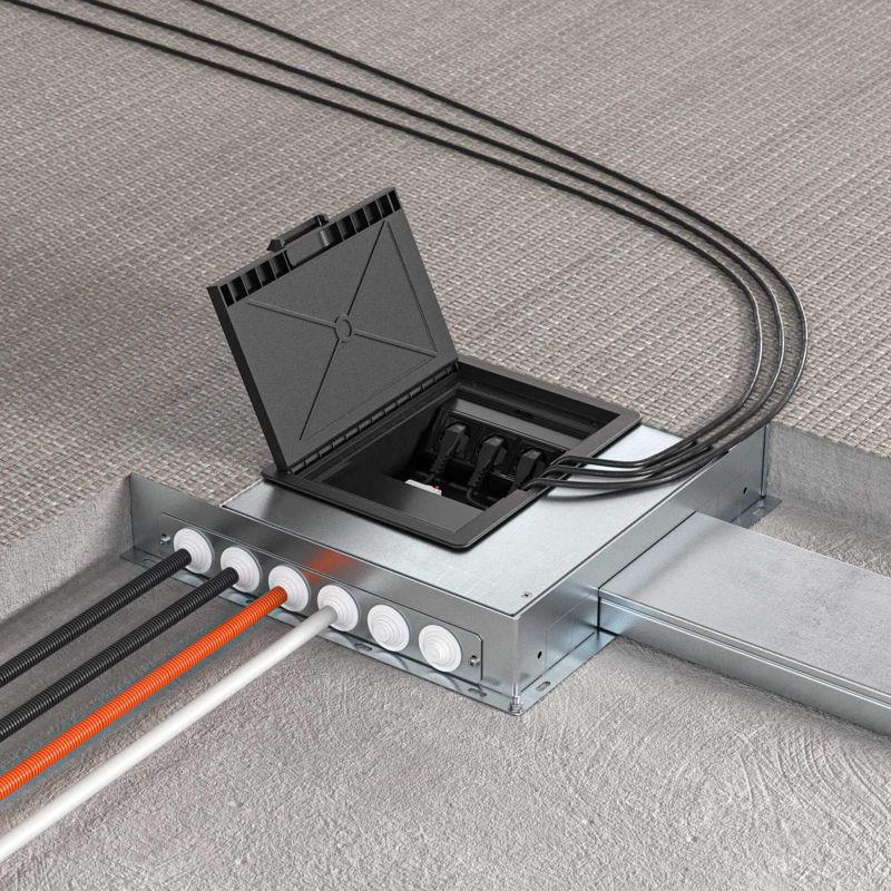 Крышка опалубки для лючка 12 мод. металлическая (88212)