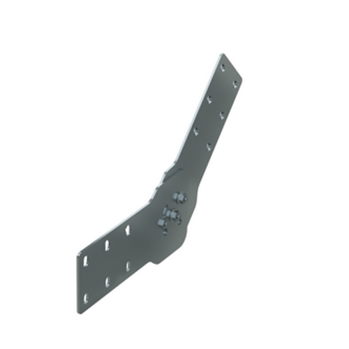 Соединитель шарнирный вертикальный 150мм цинк-ламельный (UVH050HDZL)