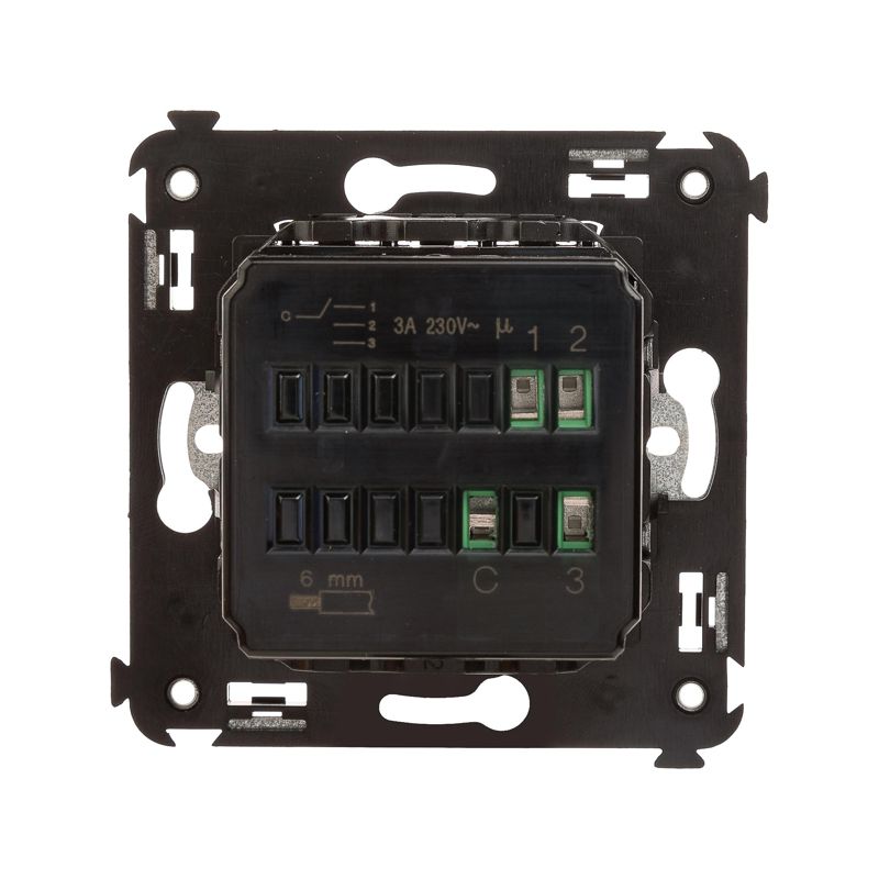 Механизм управления вентиляторами в стену, 