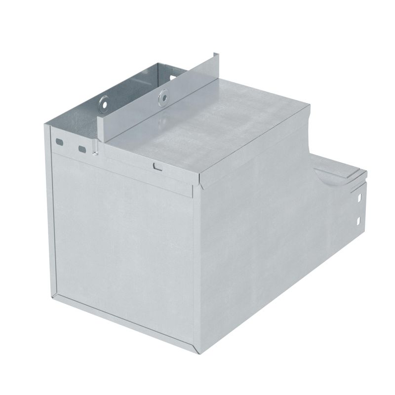 Угол CSSD 90 вертикальный внутренний переходник правосторонний основание 100 крепежные элементы и соединительные пластины (37042K)