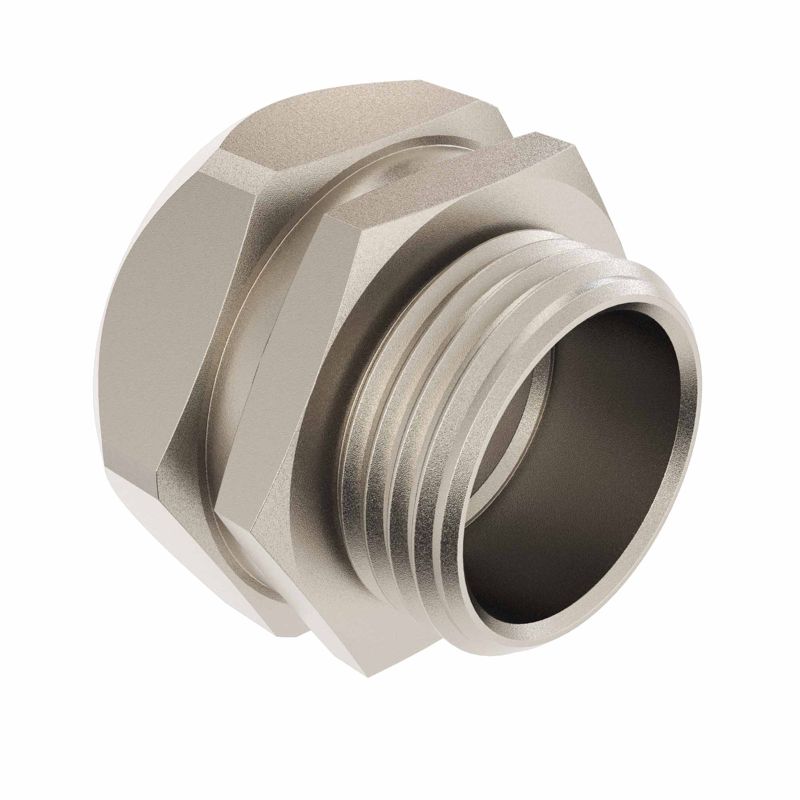 Муфта металлорукав-коробка DN40 М40х1.5 наружная резьба (6014-40A)