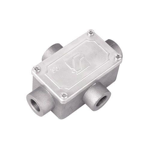 Коробка ответвительная алюминиевая 4 ввода М20х1.5 IP55 118х83х42мм (6430-20)