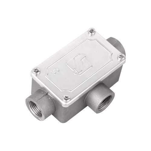 Коробка ответвительная алюминиевая 3 ввода М16х1.5 IP55 118х67х42мм (6330-16A)